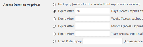 membershp-level-access-duration-expire-after