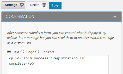 registration-confirmation-success-message-customization